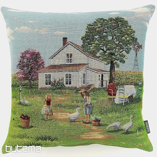 Gobelin-Kissenbezug LANDSCHAFT