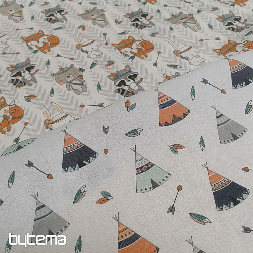 Tipi-Baumwollstoff