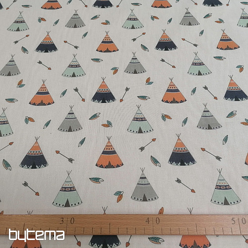 Tipi-Baumwollstoff