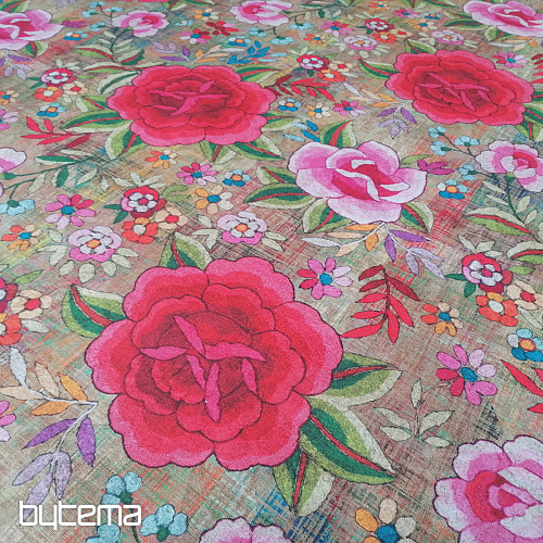 Dekostoff Blumen Manila 280 cm