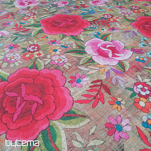 Dekostoff Blumen Manila 280 cm