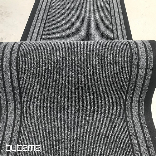 Läufer SYDNEY Breite 80 cm grau