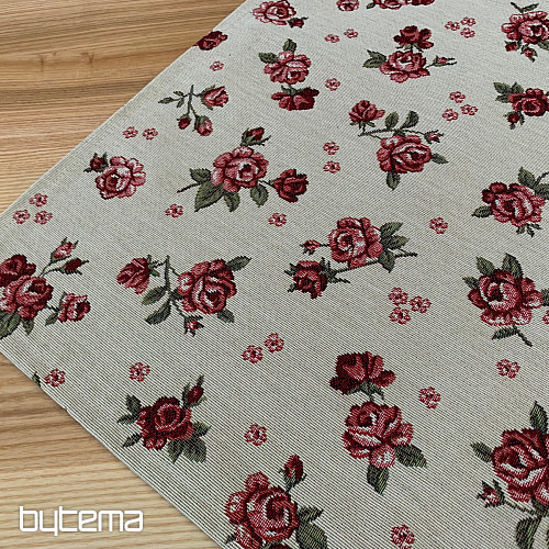 Gobelin-Tischdecke und Schal EDEN ROSES