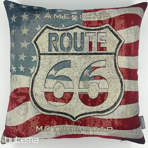 Gobelin-Kissenbezug ROUTE 66