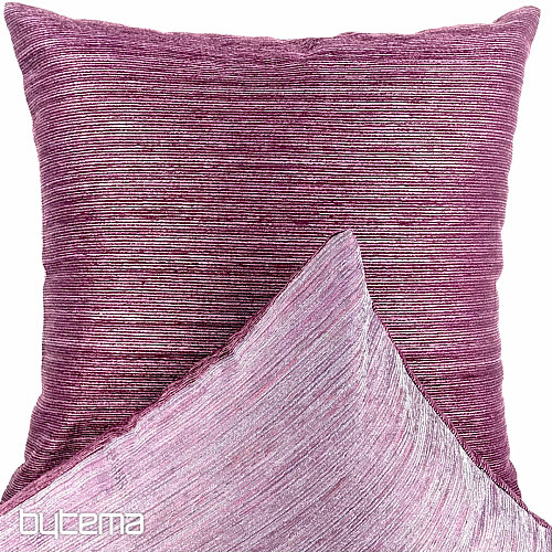 Chenille-Kissenbezug ELIA purple