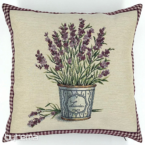 Gobelin-Kissenbezug BLUMEN AUS Provence-LAVENDEL