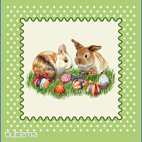 Gobelinabdeckung für Osterhasen-Kissen