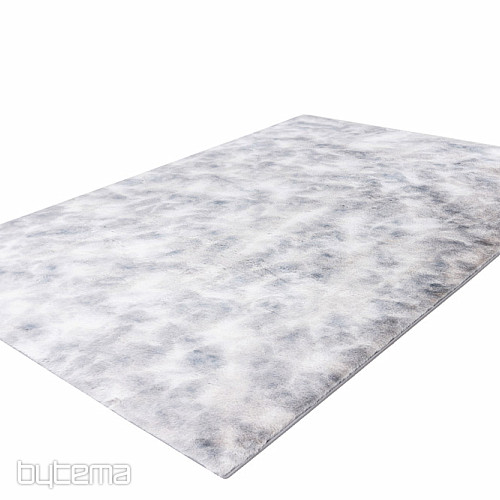 Moderner Teppich BOLERO 500 Silber
