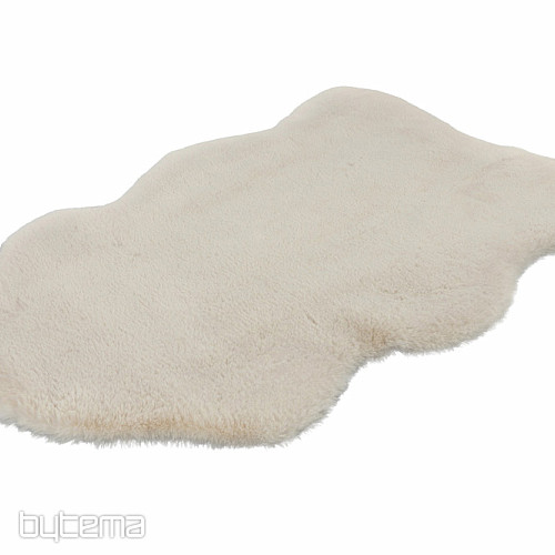 Moderner Teppich COSY 500 weiß