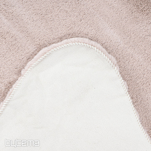 Moderner Teppich COSY 500 taupe