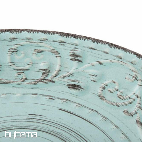 Flacher Teller BLUE RELIEF 21X2 CM