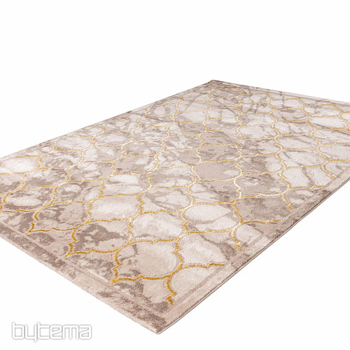 Moderner Teppich MARMARIS 401 beige