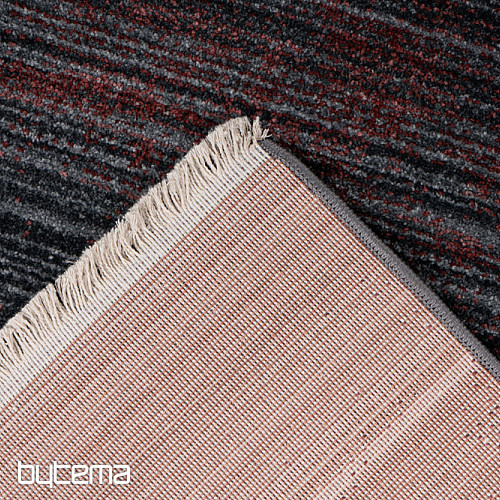 Moderner Teppich MEDELLIN 409 Silber / Terra