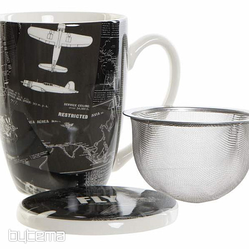 Teeservice mit Aviation-Sieb 300 ml