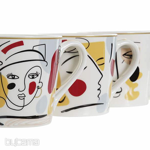 Gesichter Tasse 400ml