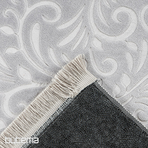 Waschbarer Teppich PERI 100 grau