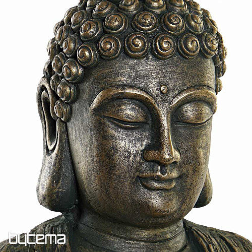 Buddha Statue groß 35,4x31x51cm