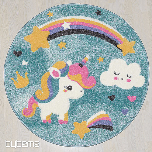 Kinderteppich PASTEL Einhorn