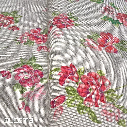 Dekorationsstoff MARTA Blumen digital