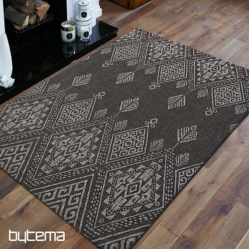Bukkaler Teppich ZARA 03 schwarz